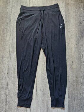 Lululemon Peloton Collab Jogger Pants Womens Size 8 Black Activewear Sweatpants